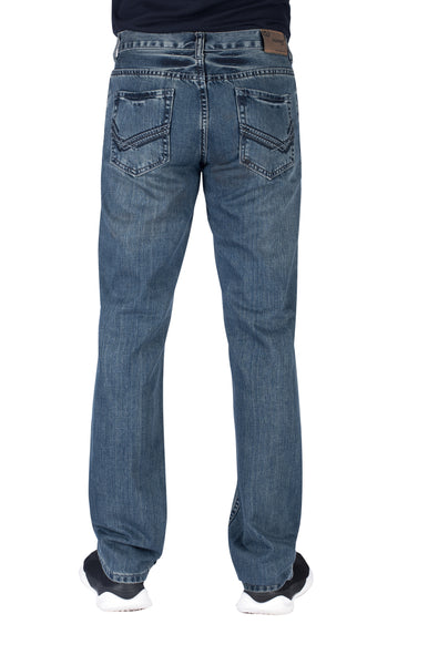 Flypaper Boy's Straight Fashion Jeans Regular Fit School Pants 100% Cotton Medium Wash…