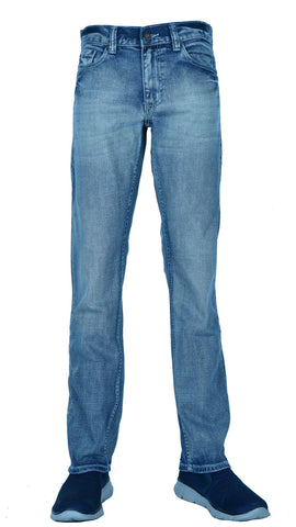 Flypaper Men's Straight Jeans Regular Fit Medium Blue Wash 100% Cotton - Flypaper Mens and Boys Jeans