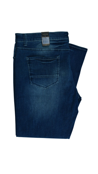 Flypaper Men’s Big & Tall Bootcut Blue Jeans Regular Fit