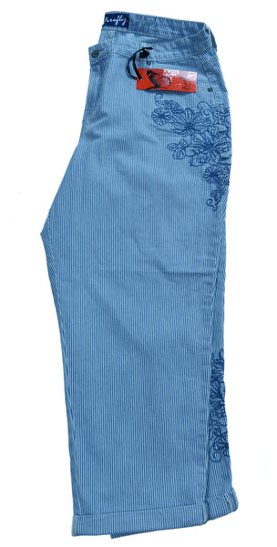 Firefly Women's Curvy Mid Rise Boyfriend Ankle Jeans Missy Plus