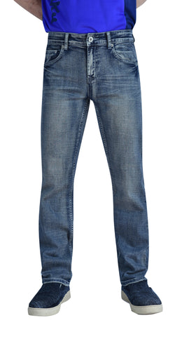 Flypaper Boy's Straight Stretch Jeans Regular Fit Silver Haze - Flypaper Mens and Boys Jeans