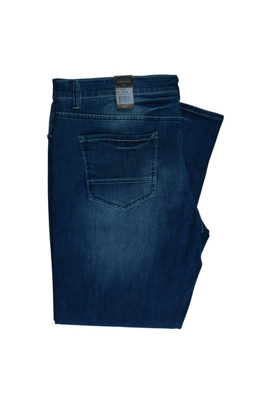 Flypaper Men’s Big & Tall Bootcut Blue Jeans Regular Fit